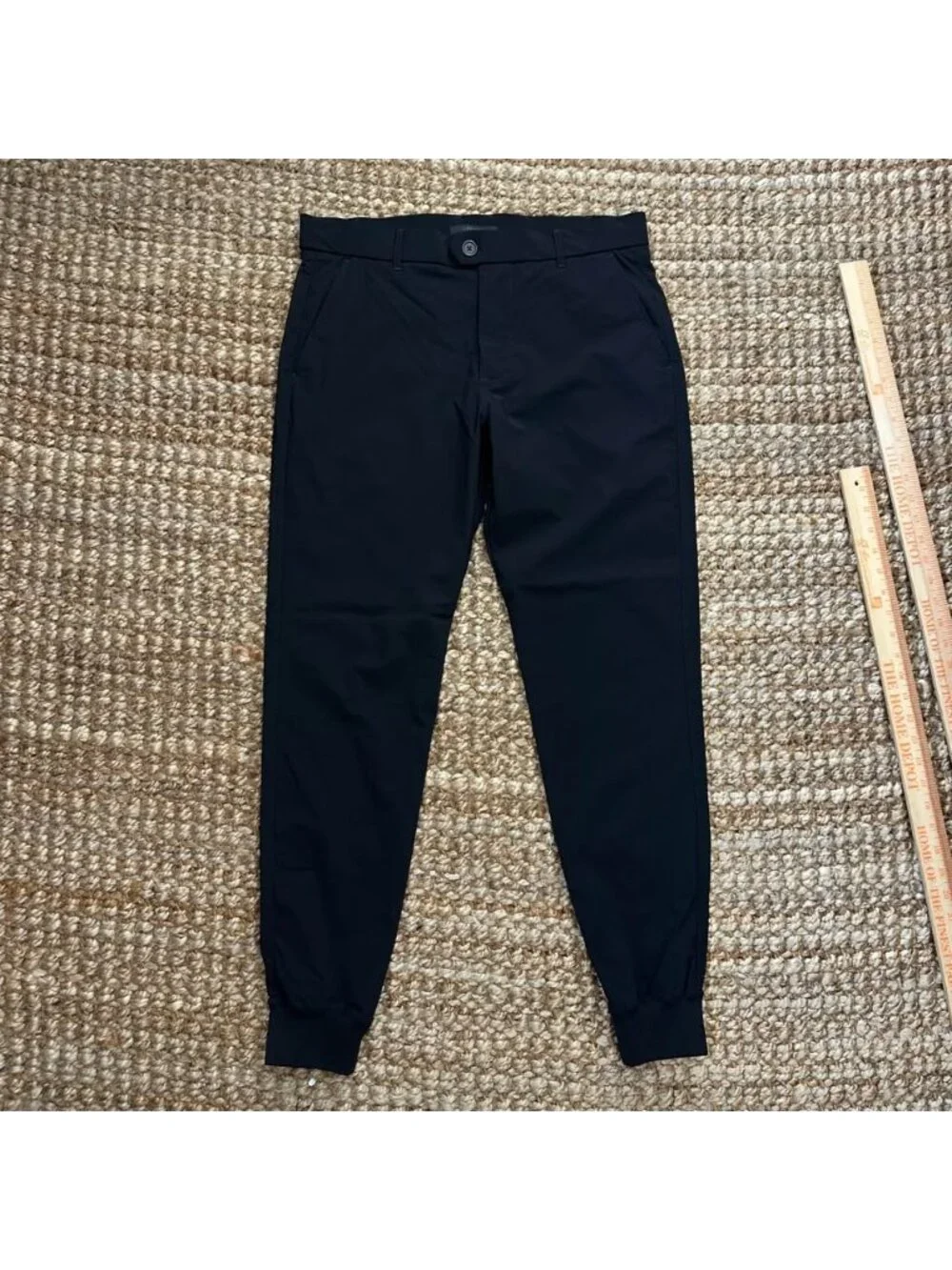Greyson Pants Mens 32 Black Montauk Stretch Joggers Pants Performance Golf